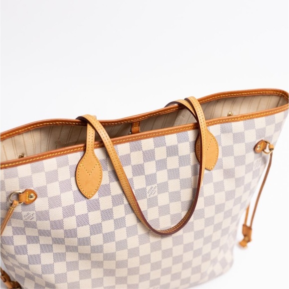 Louis Vuitton Damier Azur Canvas Neverfull MM - Picture 9 of 14